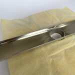 Revestech LINEAR FLAT CHROME – kanalica za tuš i terase sa masivnom sjajnom rešetkom i 3m² DRY 50 hidroizolacione membrane - Слика 6