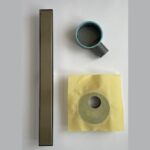 Revestech LINEAR BASIC DUO  – Kanalica za tuš i terase sa 2 u 1 rešetkom za keramiku i preinstaliranom DRY 40 hidroizolacijom 25x25 cm - Слика 8