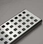 Revestech LINEAR BASIC SQUARES  – kanalica za tuš i terase sa kvadratnom rešetkom i preinstaliranom DRY 40 hidroizolacijom 25x25 cm - Слика 4